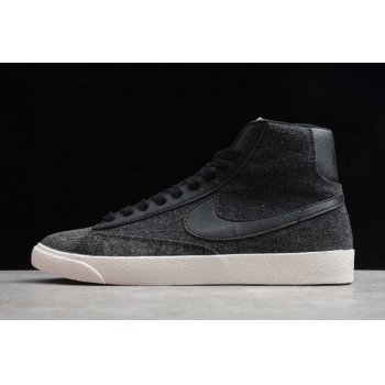 2020 Mens Nike Blazer Mid QS HH Carbone Grey Black TH8236-300A Shoes